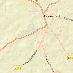 Pleuven Street Map