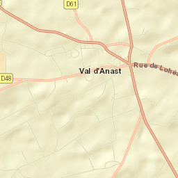 Maure-de-Bretagne Street Map