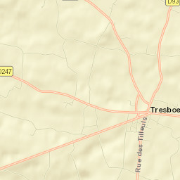 Tresbœuf Street Map