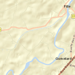 Fillé Street Map
