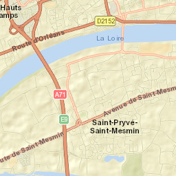 Saint-Pryvé-Saint-Mesmin Street Map