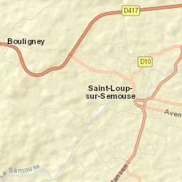 Saint-Loup-sur-Semouse Street Map