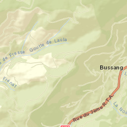 Bussang Street Map