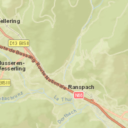 Saint-Amarin Street Map