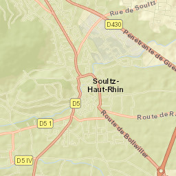 Soultz-Haut-Rhin Street Map