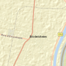 Blodelsheim Street Map