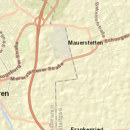 Mauerstetten Street Map