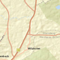 Pähl Street Map