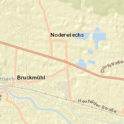 Bruckmühl Street Map