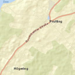 Prutting Street Map