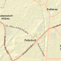 Sollenau Street Map
