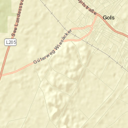 Gols Street Map