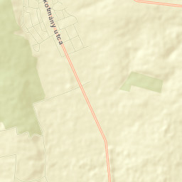 Bogács Street Map