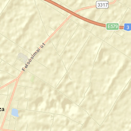 Kálmánháza Street Map