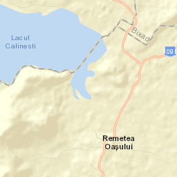 Călineşti-Oaş Street Map