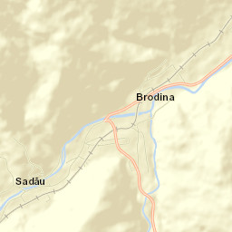 Brodina Street Map