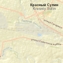 Krasnyy Sulin Street Map