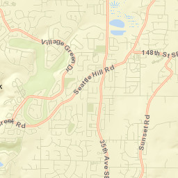 Mill Creek Street Map
