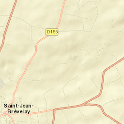 Saint-Jean-Brévelay Street Map