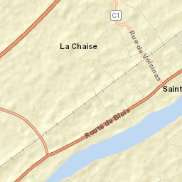 Saint-Ay Street Map