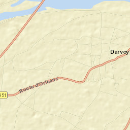 Darvoy Street Map