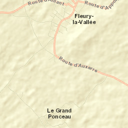 Fleury-la-Vallée Street Map