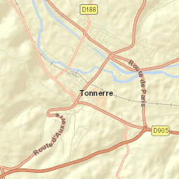 Tonnerre Street Map