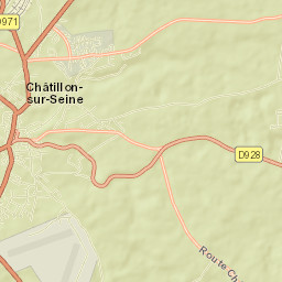 Châtillon-sur-Seine Street Map