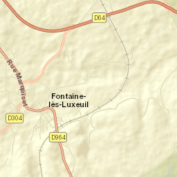 Fontaine-lès-Luxeuil Street Map