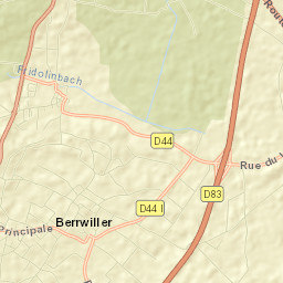 Berrwiller Street Map