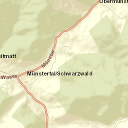 Münstertal/Schwarzwald Street Map