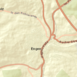 Engen Street Map