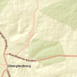 Obergünzburg Street Map