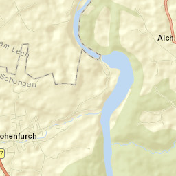 Hohenfurch Street Map