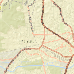 Rosenheim Street Map