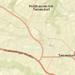 Teisendorf Street Map