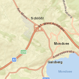Mondsee Street Map