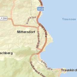Traunkirchen Street Map