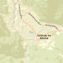 Grünau im Almtal Street Map