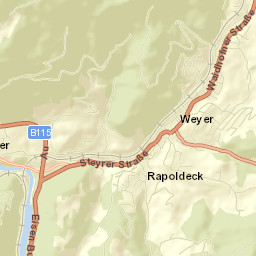Weyer Street Map