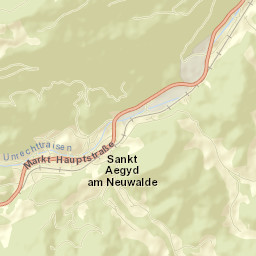 Sankt Aegyd am Neuwalde Street Map