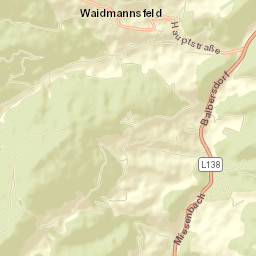 Waidmannsfeld Street Map