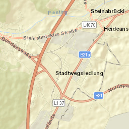 Steinabrückl Street Map