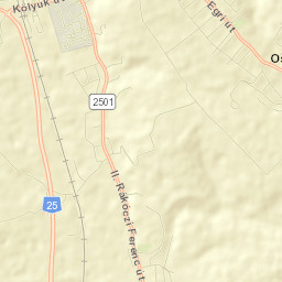 Andornaktálya Street Map