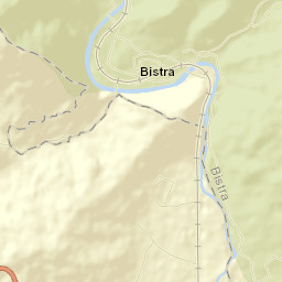 Bistra Street Map
