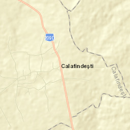 Comuna Calafindeşti Street Map
