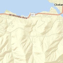 Chelan Street Map