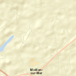 Moëlan-sur-Mer Street Map