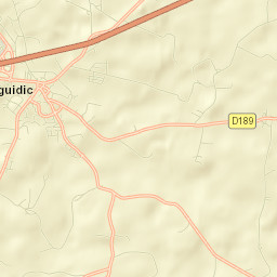 Languidic Street Map