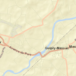 Messac Street Map